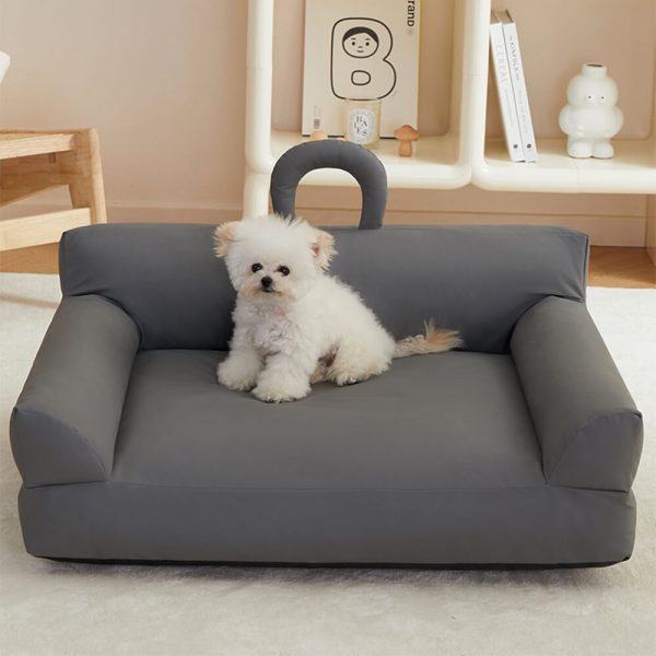 Modern Waterproof Comfortable Backrest Dog & Cat Sofa Bed - Image 2