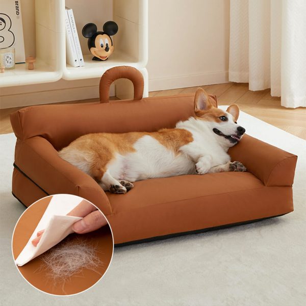 Modern Waterproof Comfortable Backrest Dog & Cat Sofa Bed - Image 6