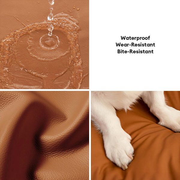 Modern Waterproof Comfortable Backrest Dog & Cat Sofa Bed - Image 3