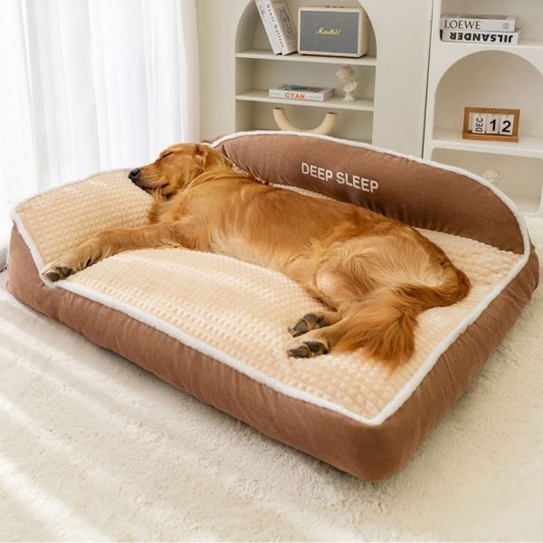 Large Thick Spine Protection Dog Cushion Bed - Image 3