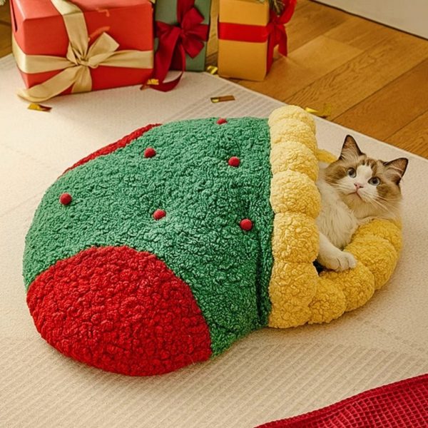 Christmas Tree Bed for Small Dogs and Cats - Image 6