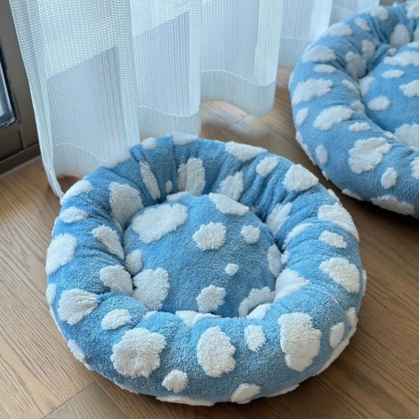 Vintage Round Dog Bed Cushion - Image 6