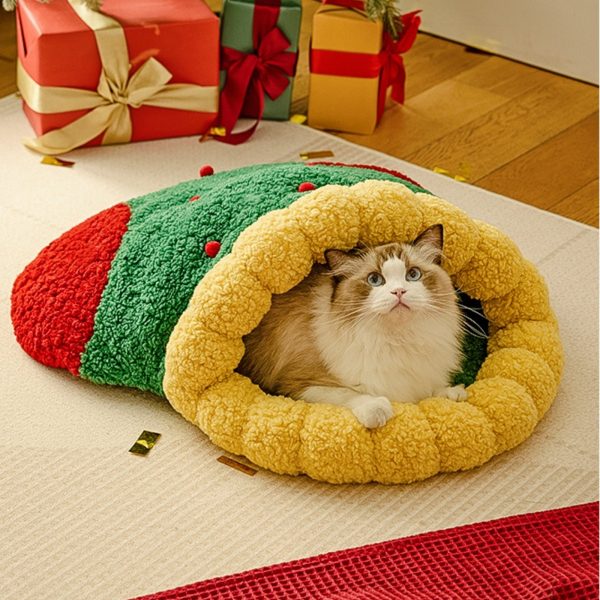 Christmas Tree Bed for Small Dogs and Cats - Image 7