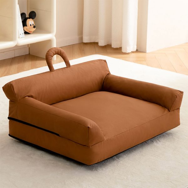 Modern Waterproof Comfortable Backrest Dog & Cat Sofa Bed - Image 12