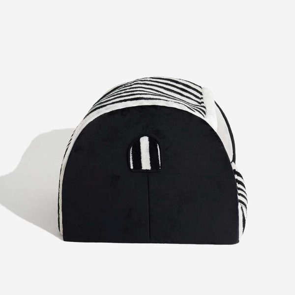 Trendy Striped House Orthopedic Dog Bed - Cozy Hideaway - Image 21