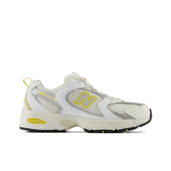 New Balance 530 'sea Salt White Ginger Lemon Silver Metallic' Sneakers Mr530sy – For Men - Image 2