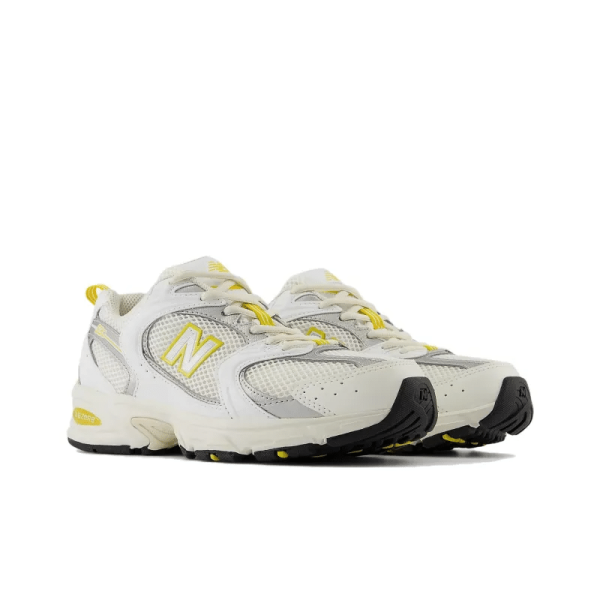 New Balance 530 'sea Salt White Ginger Lemon Silver Metallic' Sneakers Mr530sy – For Men - Image 3