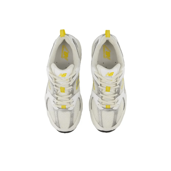 New Balance 530 'sea Salt White Ginger Lemon Silver Metallic' Sneakers Mr530sy – For Men - Image 4