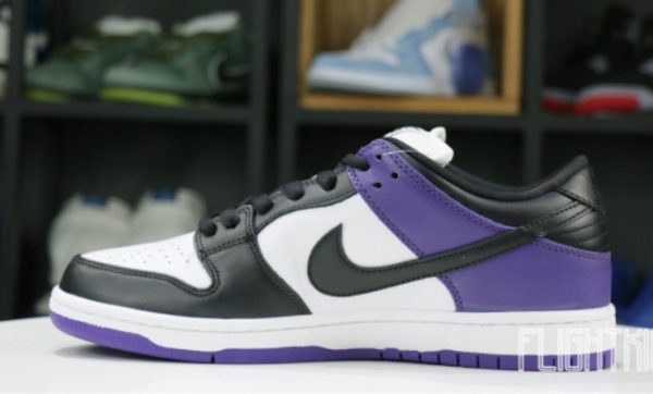 SB Dunk Low Court Purple Classic Kicks – Drop - Image 2