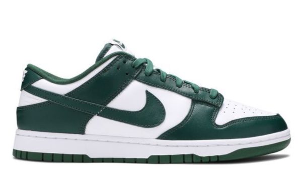 Dunk Low Michigan State Team Green Unfading Sneaker – Limited