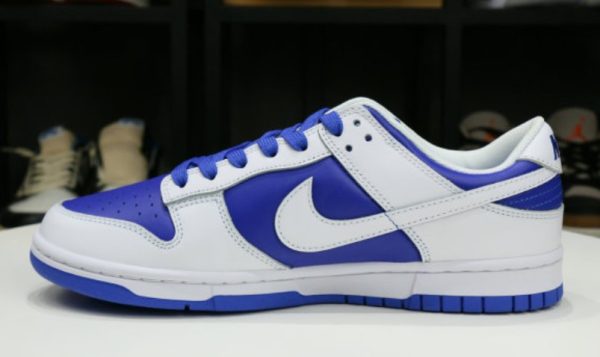 Dunk Low Racer Blue White 2022 Unfading Sneaker – Iconic - Image 2