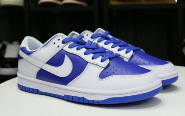 Dunk Low Racer Blue White 2022 Unfading Sneaker – Iconic - Image 3