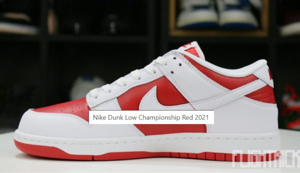 Dunk Low Championship Red 2021 Classic Kicks – Iconic - Image 2