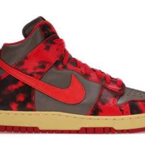 Dunk High 1985 Red Acid Wash Iconic Sneaker – Style