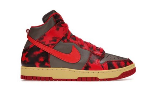 Dunk High 1985 Red Acid Wash Iconic Sneaker – Style