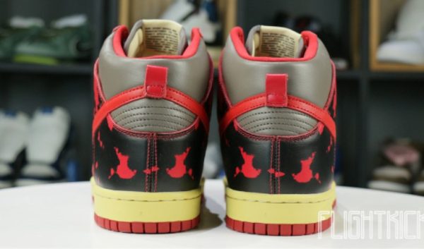 Dunk High 1985 Red Acid Wash Iconic Sneaker – Style - Image 4