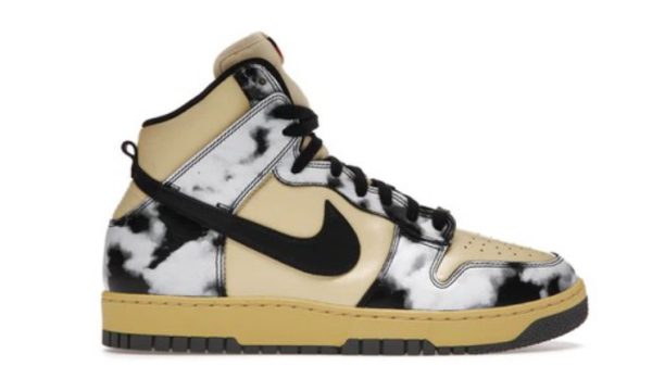 Dunk High 1985 Black Acid Wash Iconic Sneaker – Collection