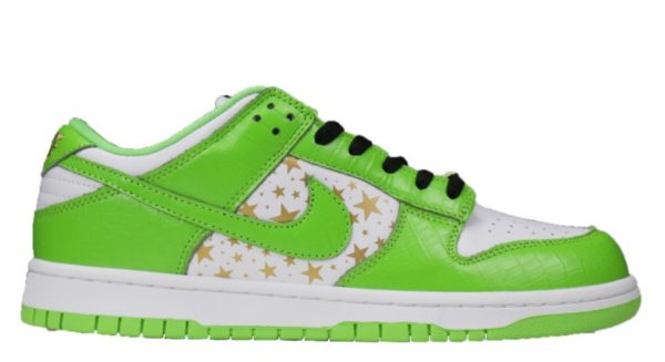 SB Dunk Low Supreme Mean Grean Classic Kicks – Style
