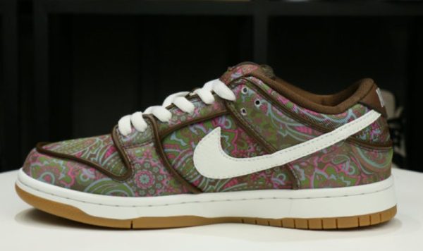 SB Dunk Low Pro Paisley Brown Unfading Sneaker – Iconic - Image 2