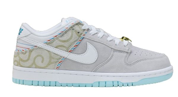 Dunk Low SE Barber Shop Grey Unfading Sneaker – Style