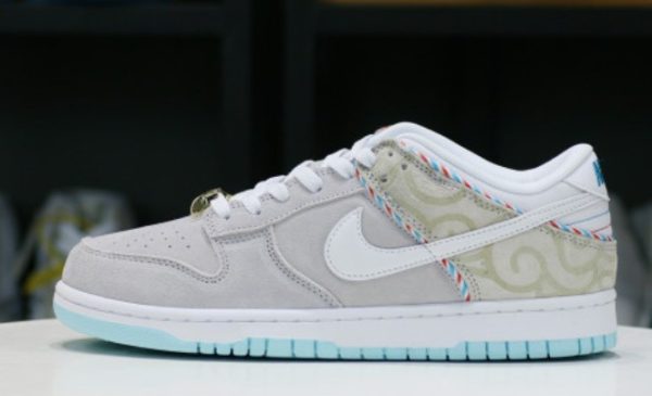 Dunk Low SE Barber Shop Grey Unfading Sneaker – Style - Image 2