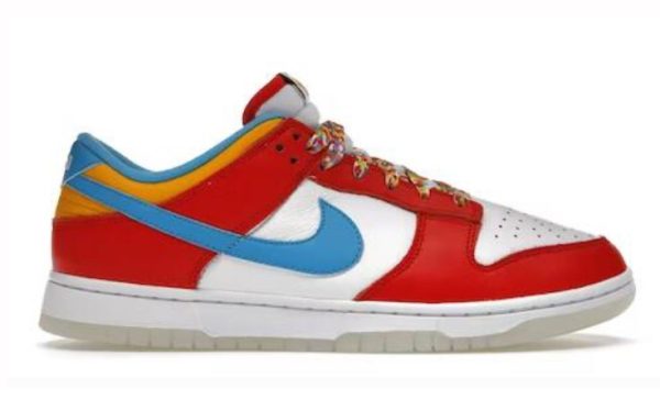 Dunk Low LeBron James Fruity Pebbles Unfading Sneaker – For Men