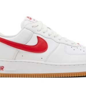 FAA 1 Low 'Color of the Month - White University Red' Iconic Sneaker – Limited