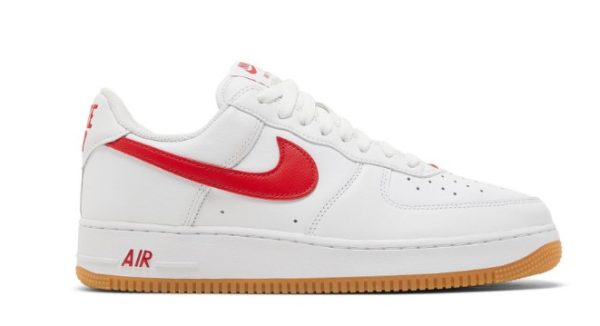 FAA 1 Low 'Color of the Month - White University Red' Iconic Sneaker – Limited