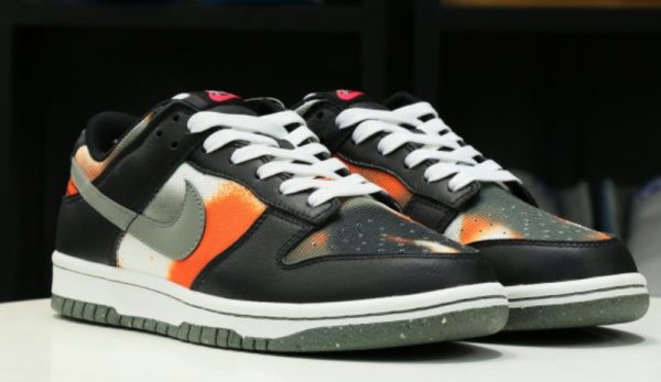 Dunk Low 'Graffiti' Black Red Classic Kicks – Iconic - Image 3