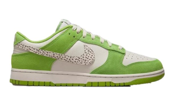 Dunk Low AS Safari Swoosh Chlorophyll Unfading Sneaker – For Men
