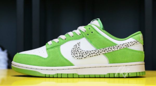 Dunk Low AS Safari Swoosh Chlorophyll Unfading Sneaker – For Men - Image 2