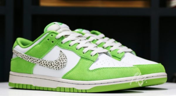 Dunk Low AS Safari Swoosh Chlorophyll Unfading Sneaker – For Men - Image 3