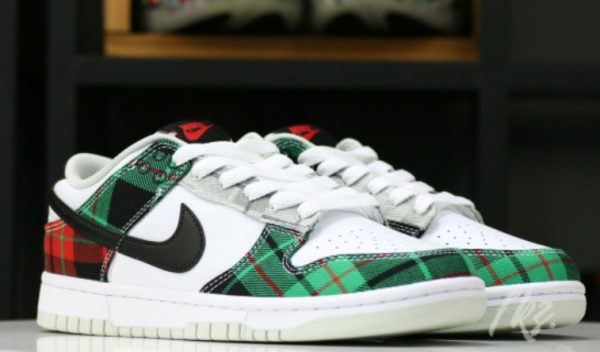 Dunk Low Plaid Unfading Sneaker – Drop - Image 3