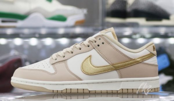 Dunk Low Phantom Metallic Gold (Women's) Iconic Sneaker – Limited - Image 2