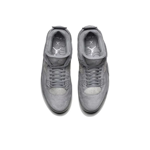 KAWS x JAA 4 Retro ‘Cool Grey’ - 930155-003 – Iconic - Image 4