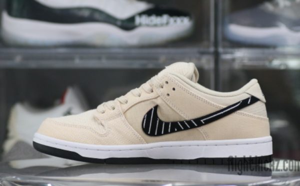 SB Dunk Low Albino & Preto 2023 Unfading Sneaker – Drop - Image 2