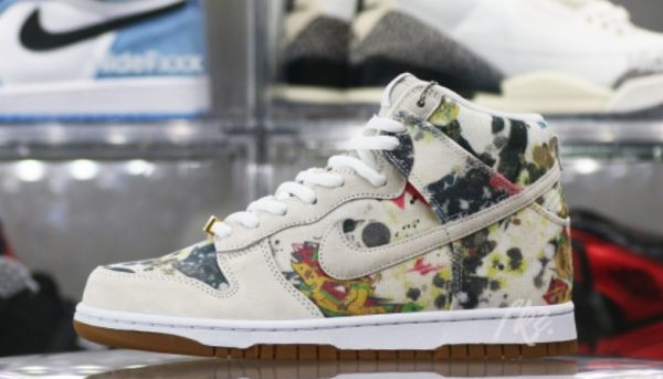 SB Dunk High Supreme Rammellzee Classic Kicks – Streetwear - Image 2
