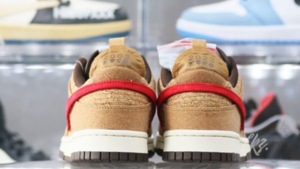 CLOT X  Dunk Low SP Cork 2023 Unfading Sneaker – Limited - Image 3