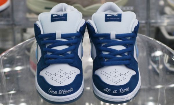 Born X Raised X  Dunk Low SB One Block At A Time Iconic Sneaker – For Men - Image 3