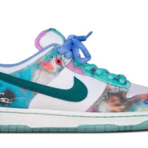 SB Dunk Low Futura Laboratories Bleached Aqua Iconic Sneaker – Collection