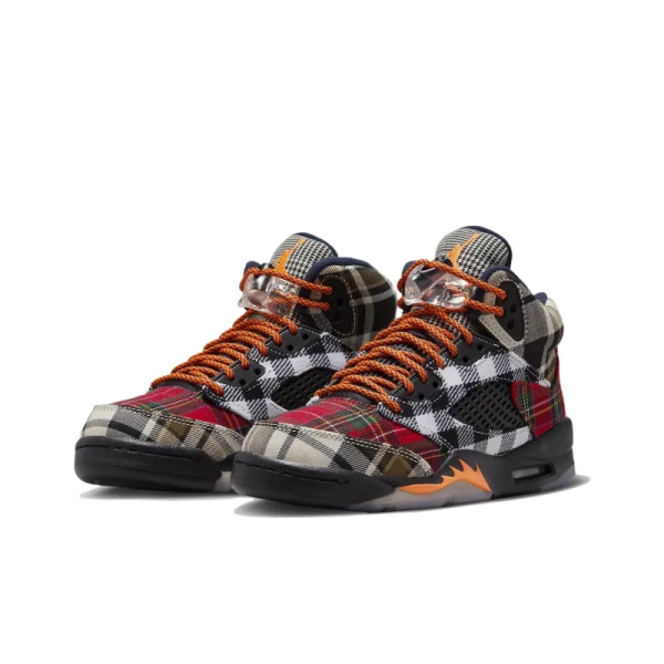 JAA 5 Retro Plaid Gs - Fd4814-008 – Limited - Image 3