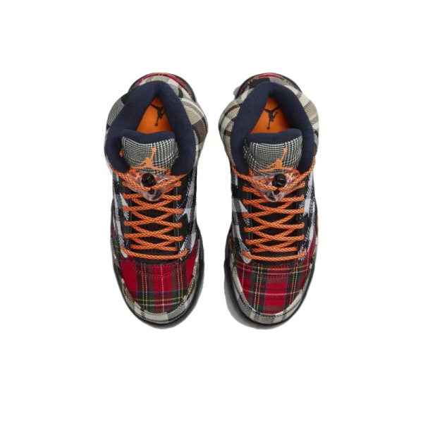 JAA 5 Retro Plaid Gs - Fd4814-008 – Limited - Image 4