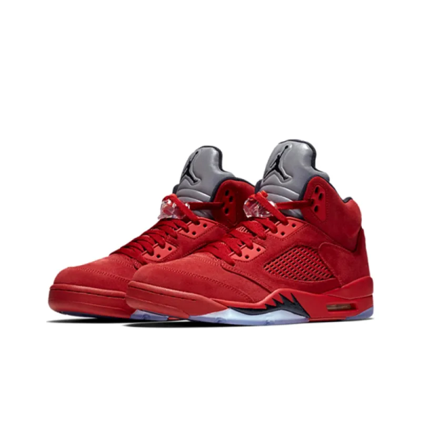 JAA 5 Retro 'Red Suede' 136027-602 – Style - Image 2