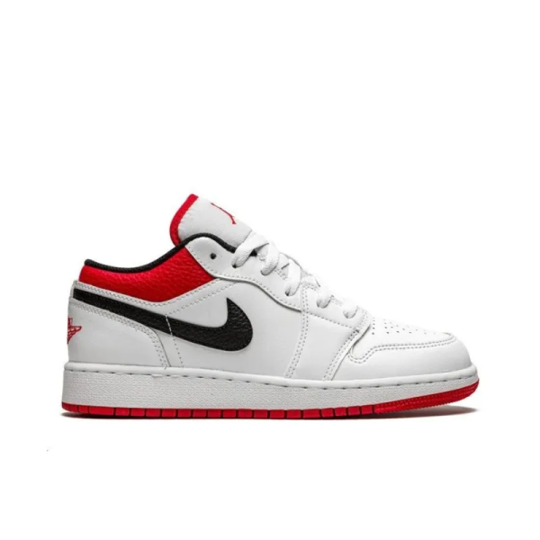 JAA 1 Low 'White University Red' 553558-118 – Drop - Image 2
