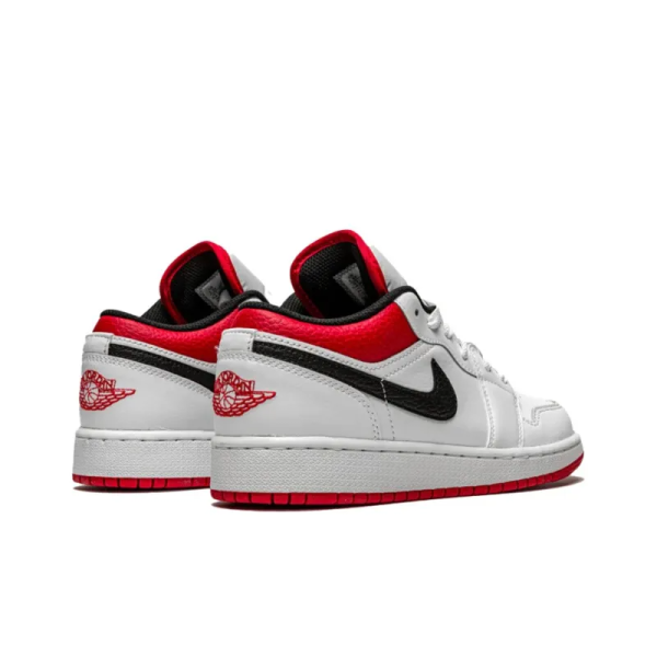 JAA 1 Low 'White University Red' 553558-118 – Drop - Image 4