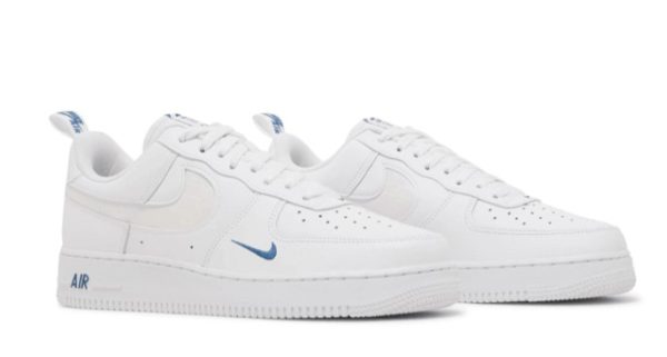 FAA 1 '07 LV8 'Reflective Swoosh - White Dark Marina Blue' FB8971-100 – For Men - Image 3