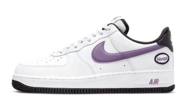 FAA 1 Low Hoops White Purple DH7440-100 – Drop