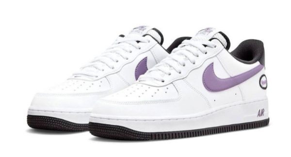 FAA 1 Low Hoops White Purple DH7440-100 – Drop - Image 2