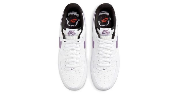 FAA 1 Low Hoops White Purple DH7440-100 – Drop - Image 3