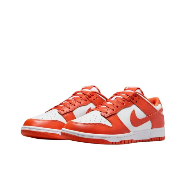 Dunk Skateboard Shoes Unisex Low-top White Orange - Dv0833-114 – Streetwear - Image 3